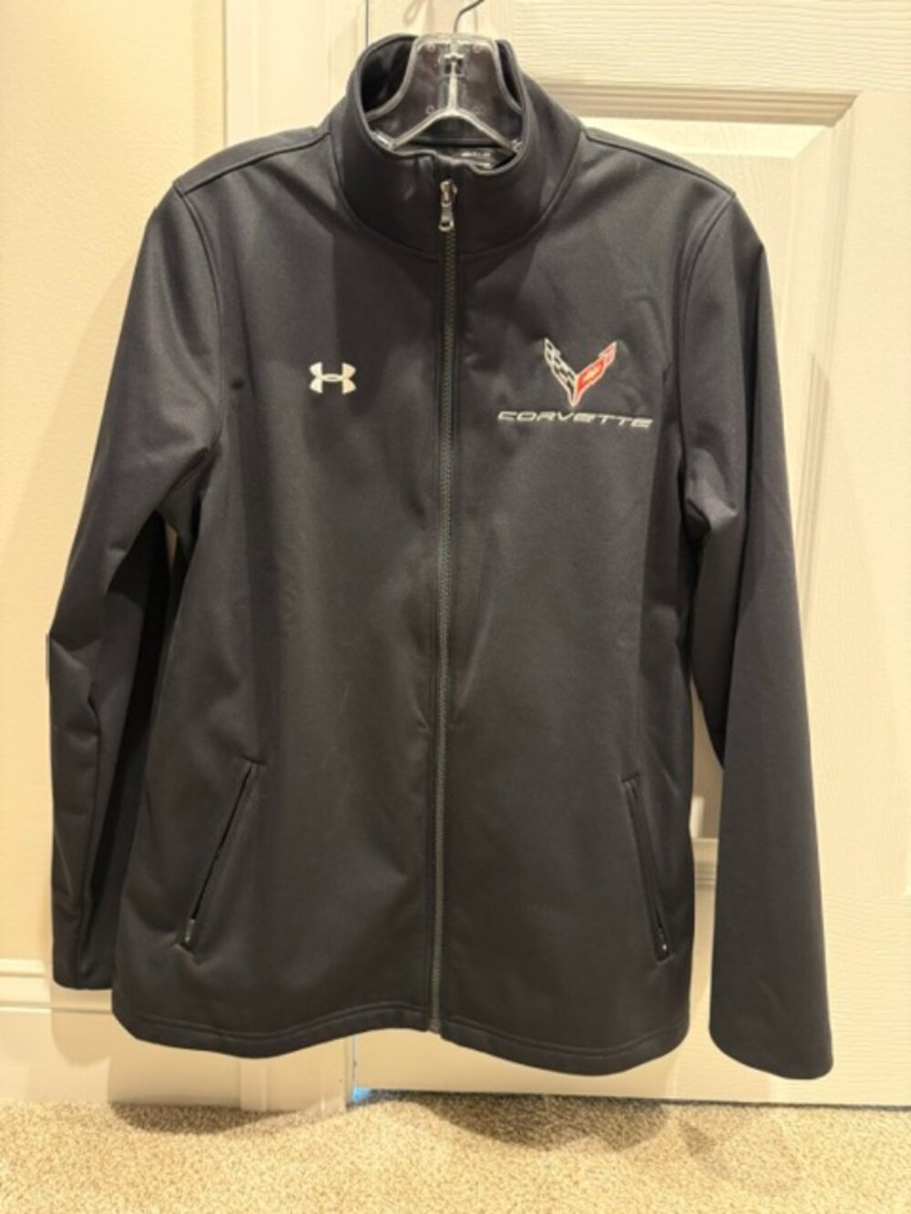 MEN'S CORVETTE FULL ZIP JACKET - SIZE S - NEW WITHOUT TAGS - NEVER WORN